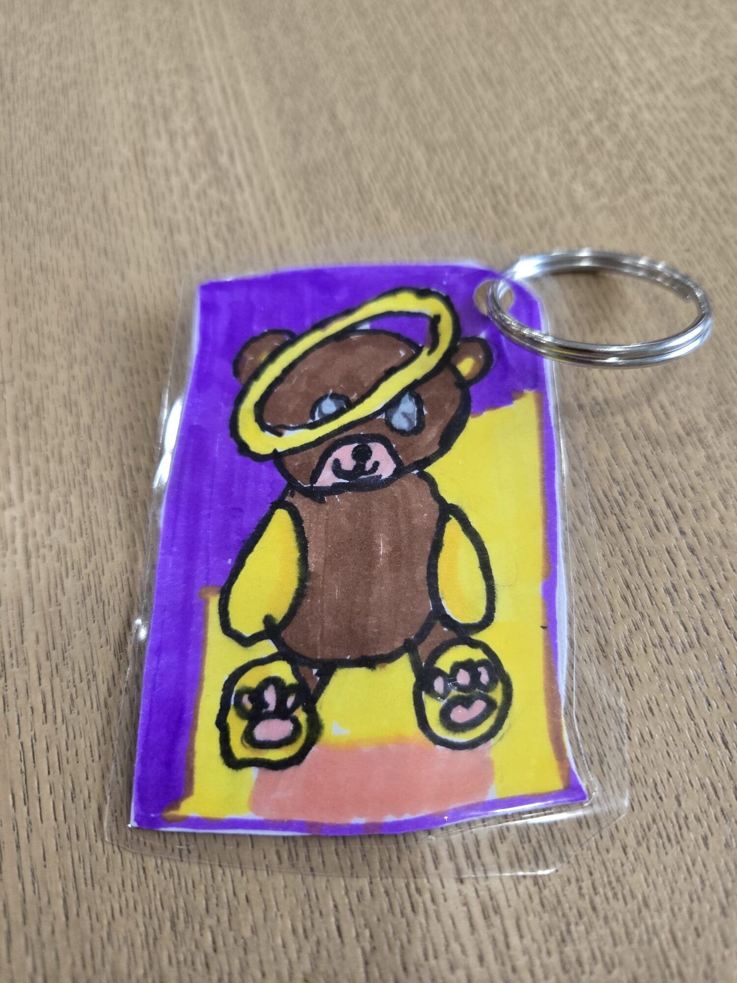 Chare Teddy Keychain
